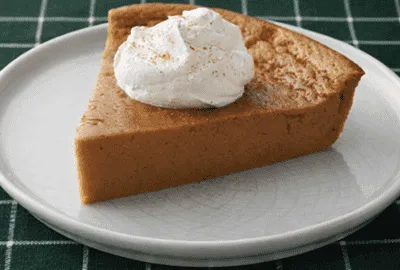 Recipe 'Easy Pumpkin No Crust Pie Recipe'