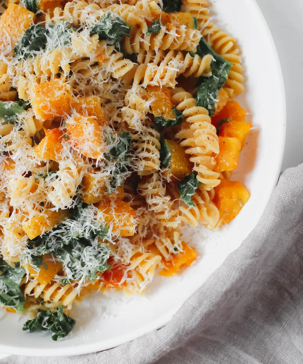 Squash Pasta with Sage Lemon Butter