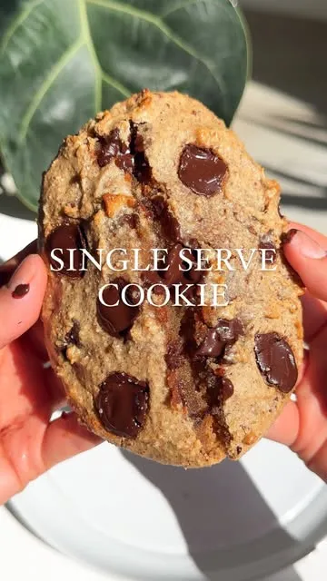Healthier GIANT single serve chocolate chip cookie