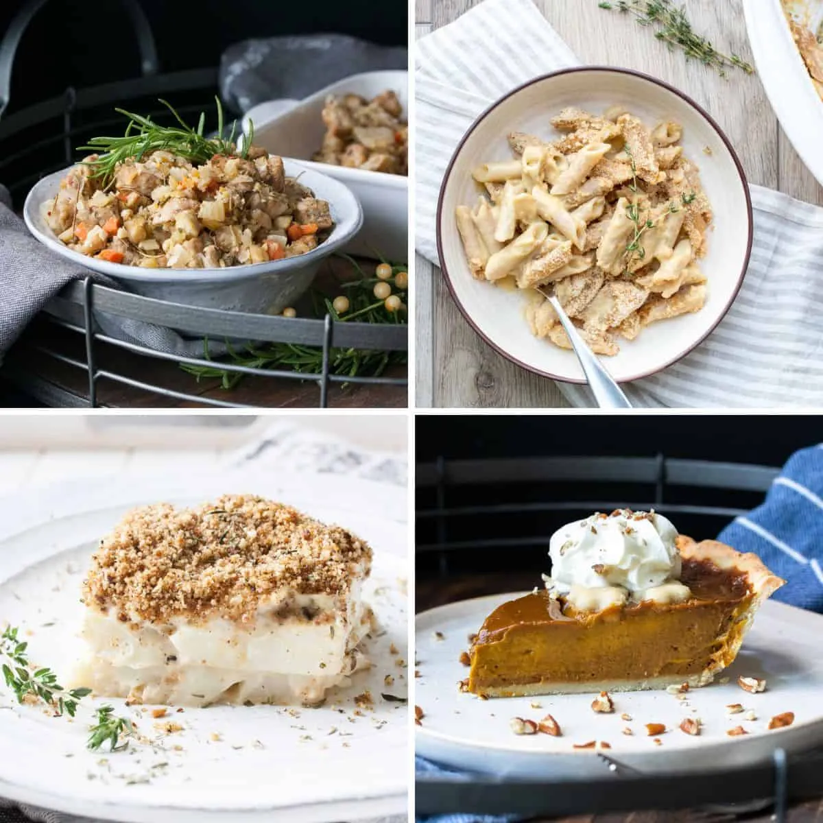 Vegan Thanksgiving Dinner Menu (With Shopping List)