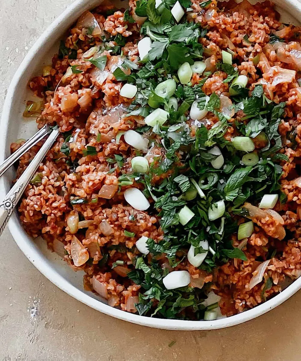 ARMENIAN BULGUR SALAD (EECH)