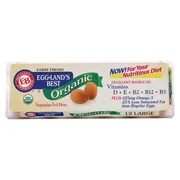 Eggland's Best Organic Cage Free Grade A Brown Eggs Large