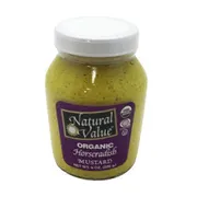 Natural Value Organic Horseradish Mustard