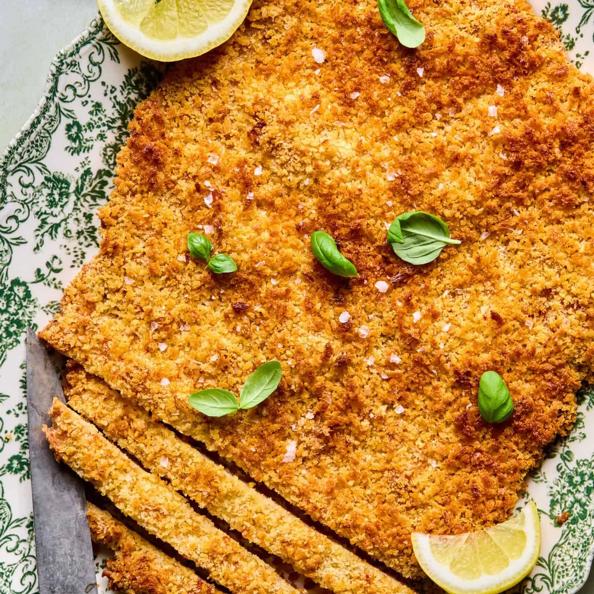 Viral Giant Chicken Cutlet