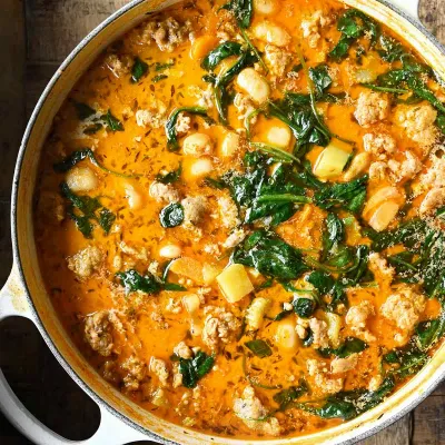 Recipe 'Tuscan White Bean Soup'