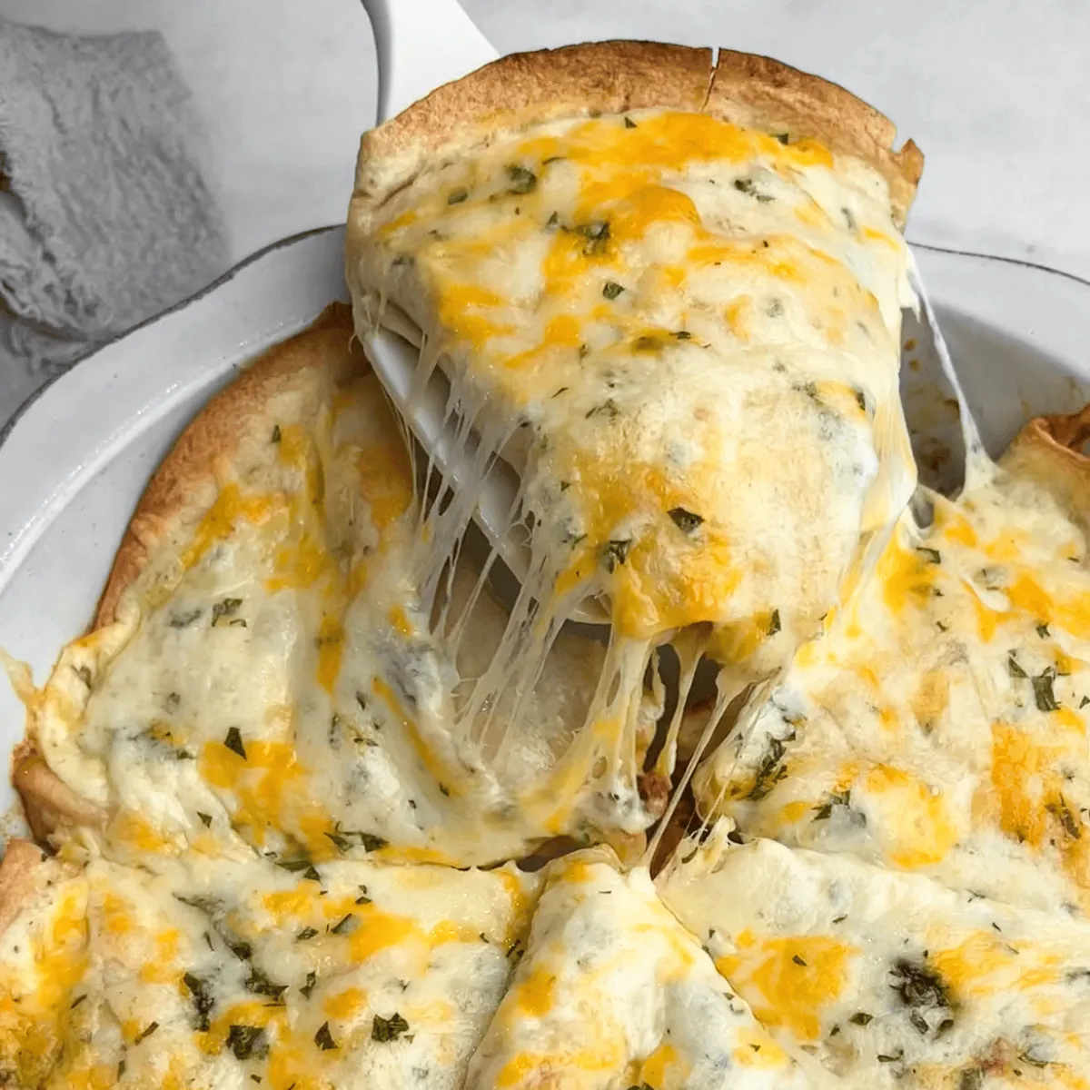 Chicken Bacon Ranch Pizzadilla
