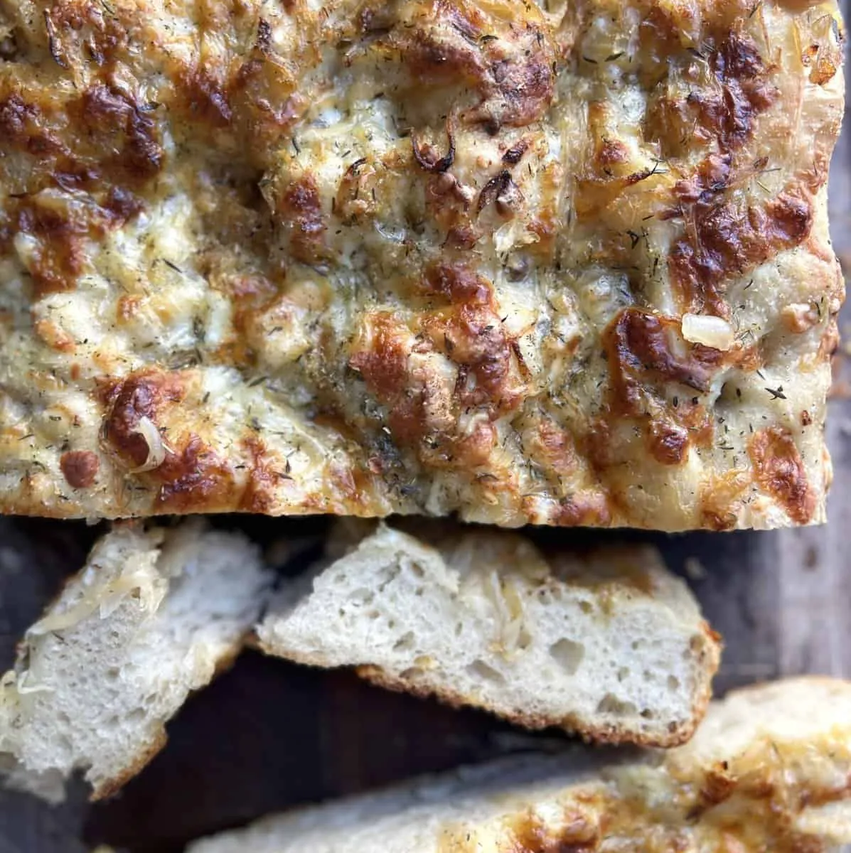French Onion Focaccia