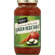 SIGNATURE SELECTS Pasta Sauce, Traditional, Garden Vegetable