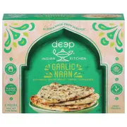 Deep Indian Kitchen Naan, Garlic