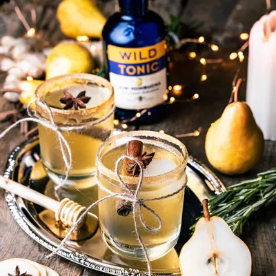 Recipe 'Chai Pear Jun Kombucha'