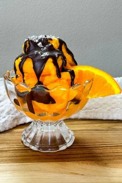 Easy Tangerine Sorbet