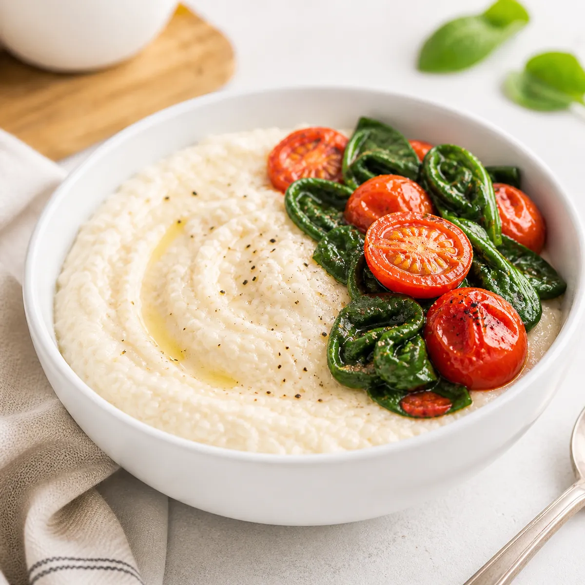 Healthy Creamy Grits