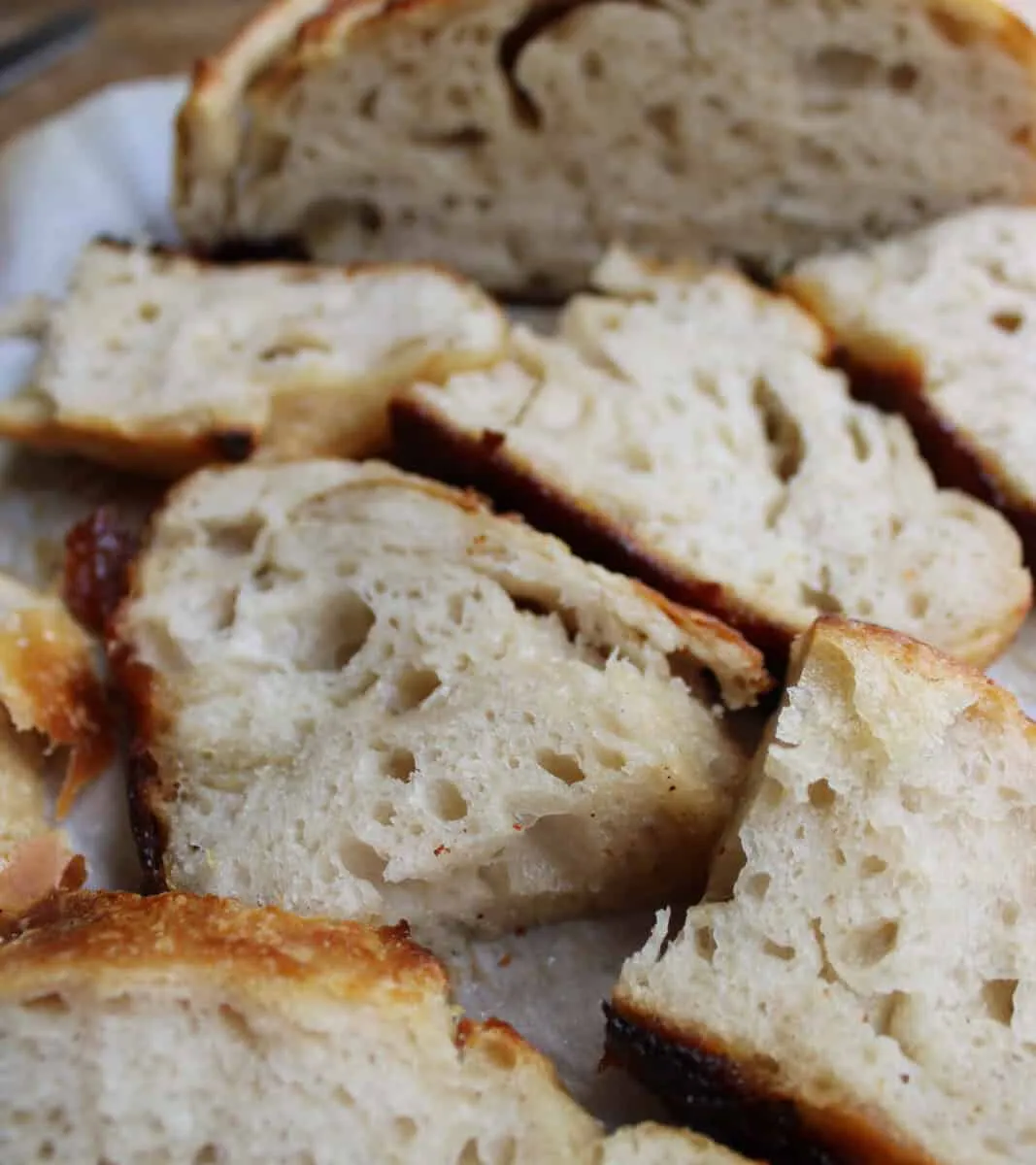 Sourdough Croissant Loaf