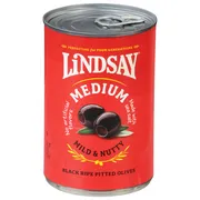 Lindsay Olives, Black Ripe Pitted, Medium