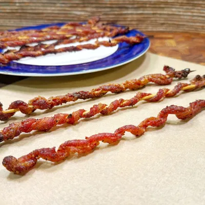 Recipe 'Candied Bacon Twists'