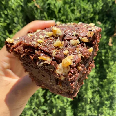 Recipe 'DOUBLE CHOCOLATE WALNUT BROWNIES'
