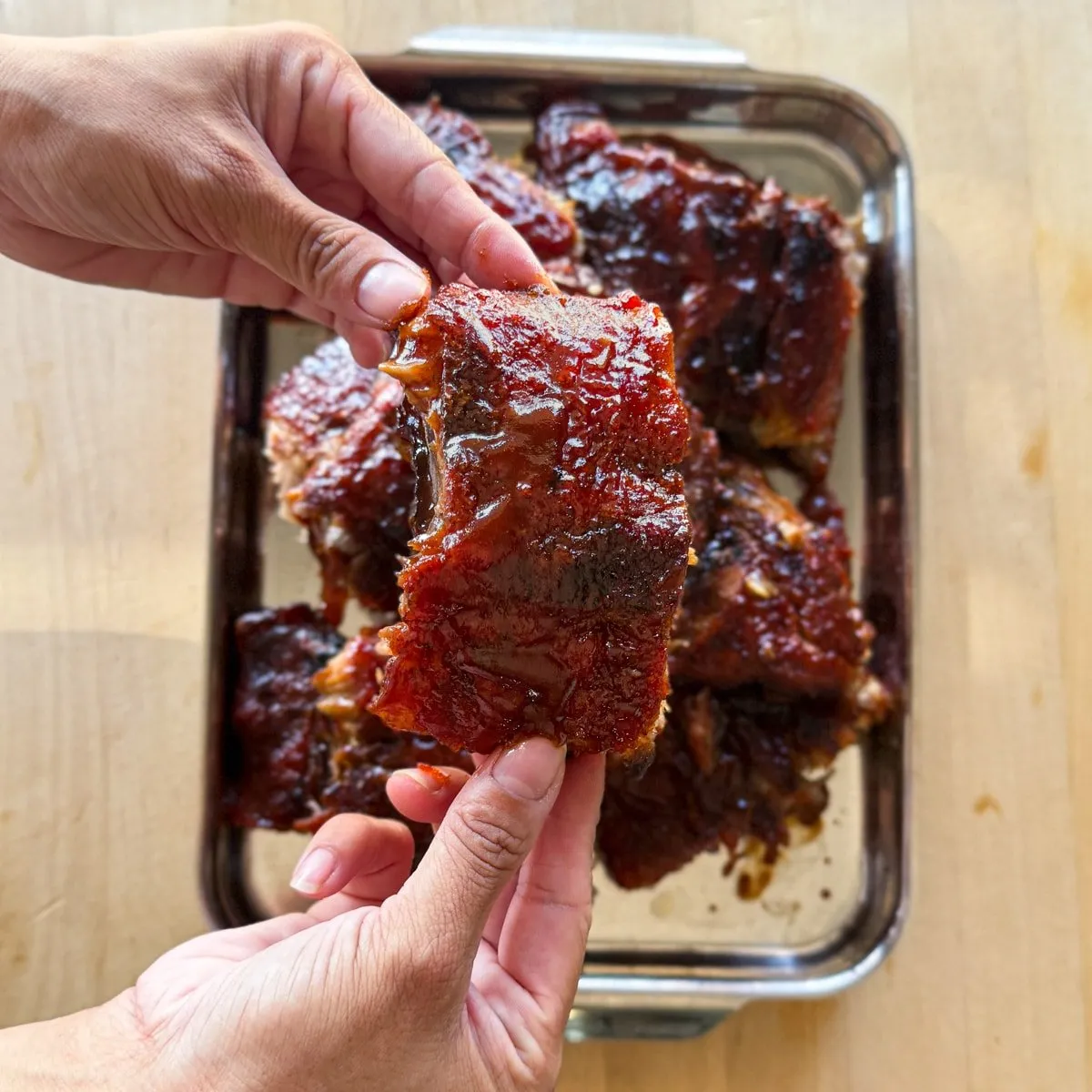 Oven Baked St Louis Ribs with Homemade Barbecue Sauce