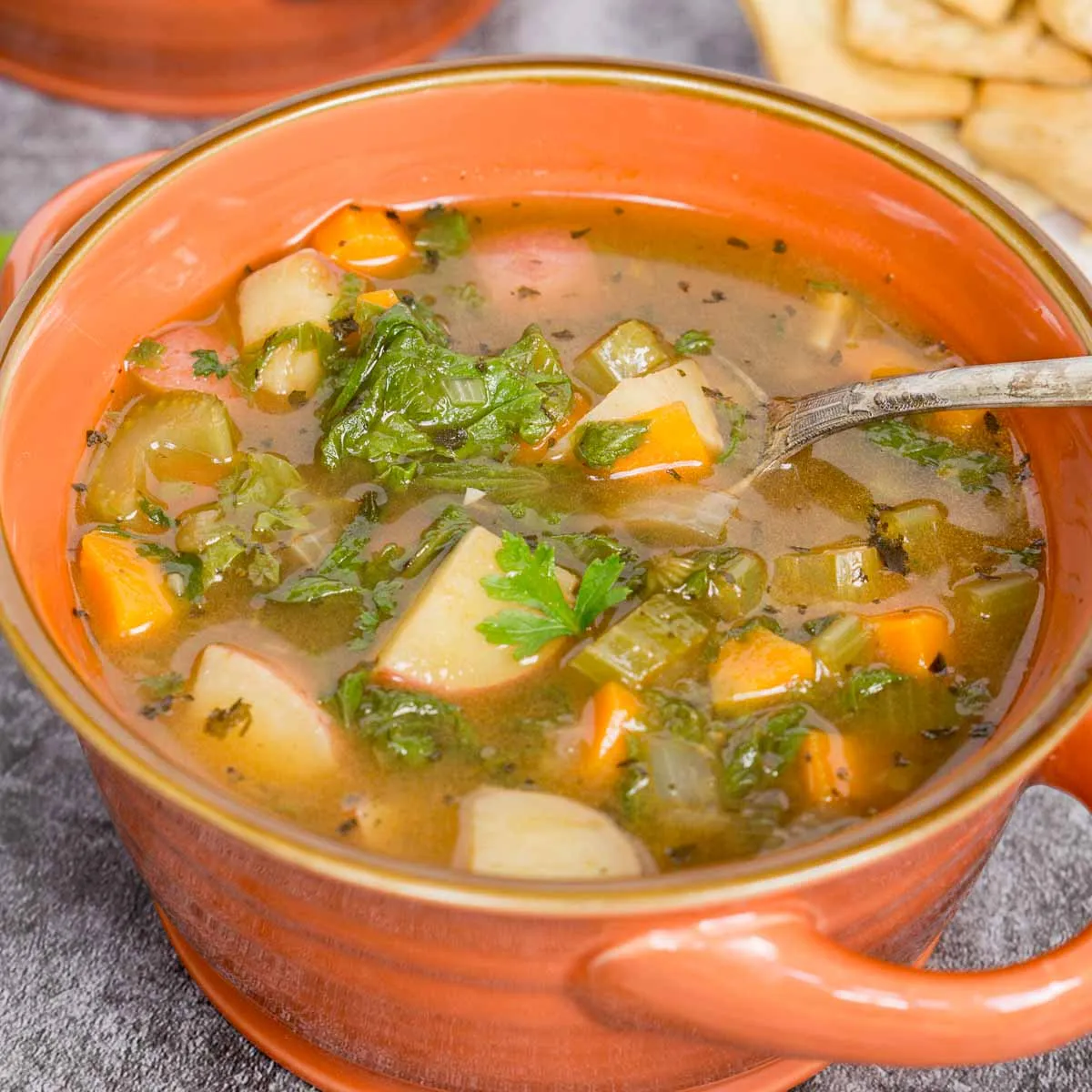 Sweet Potato Leaf Soup
