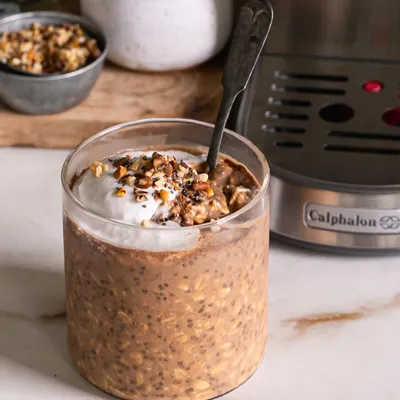 Recipe 'Pumpkin Spice Espresso Overnight Oats'