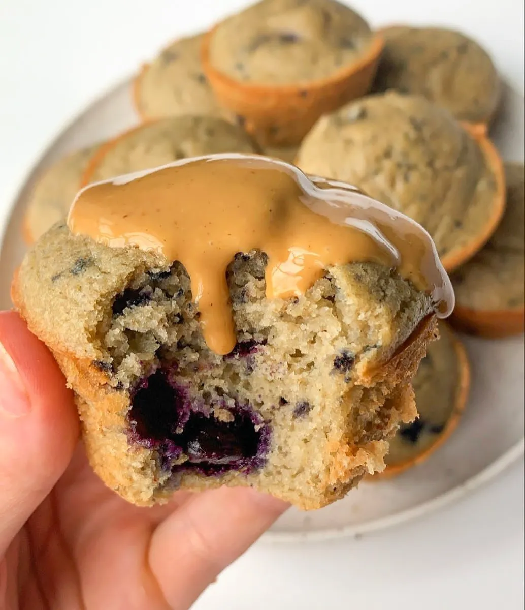 Blueberry Protein Muffins