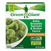 Green Giant Simply Steam Baby Brussels Sprouts & Butter Sauce