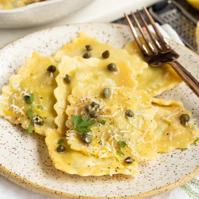 Recipe 'Ravioli Piccata'