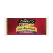 Sargento Block Cheese Fiesta Pepper Jack Natural Cheese