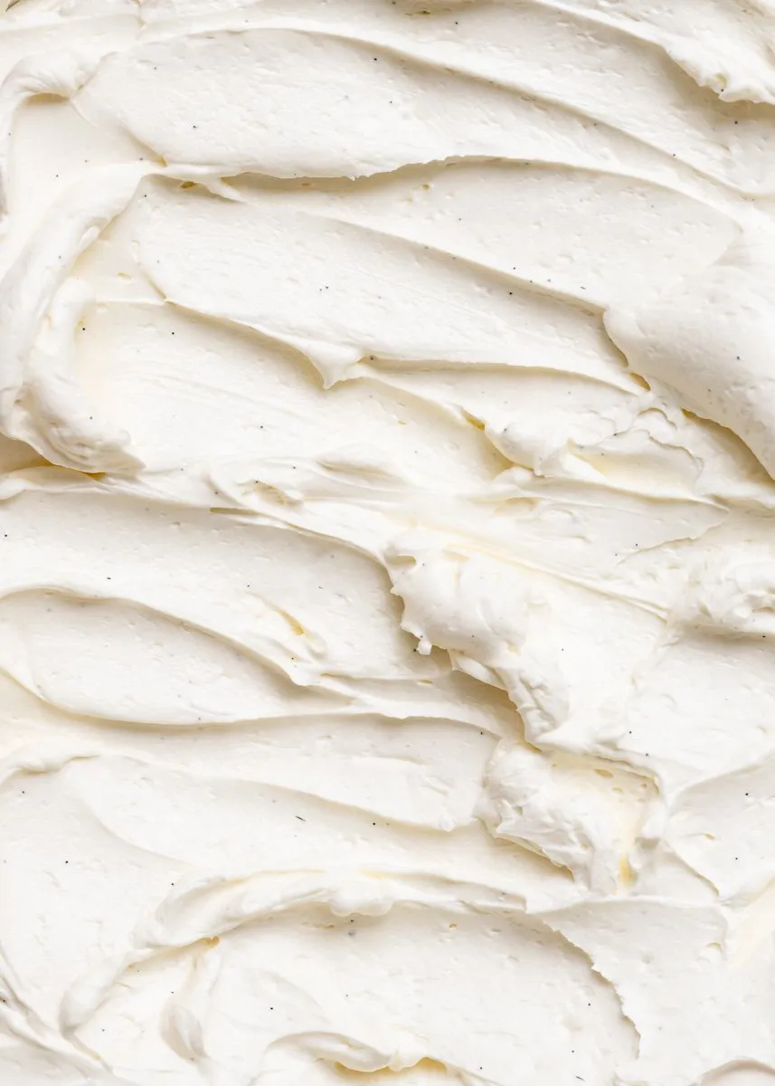 Vanilla Swiss Meringue Buttercream Frosting