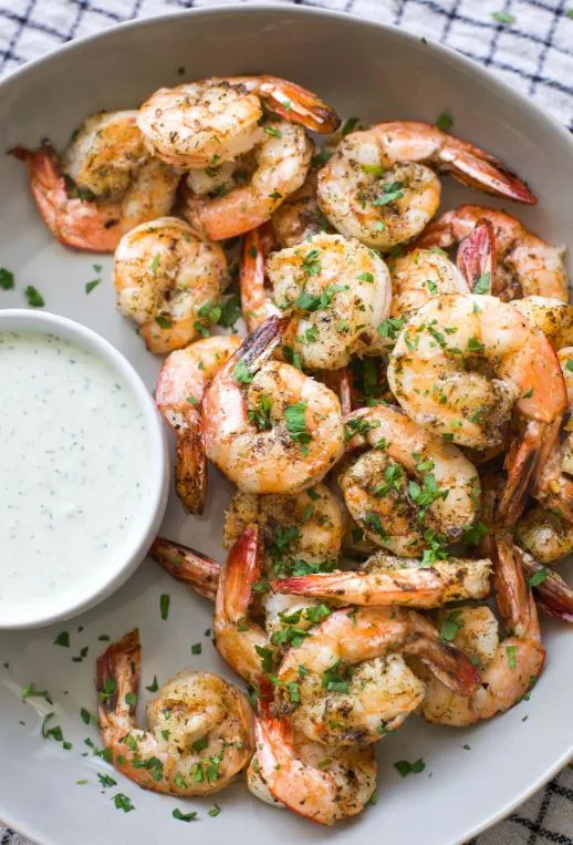Easy Grilled Shrimp