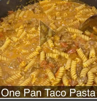 One Pan Taco Pasta