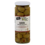 SIGNATURE SELECTS Green Olives, Queen, Stuffed with Pimientos