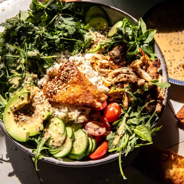 20 Minute Miso Sesame Chicken Bowls