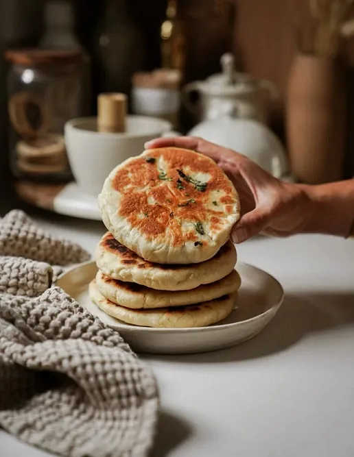 Fluffy Greek Pita Bread