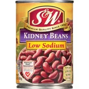 S&W Kidney Beans, Low Sodium