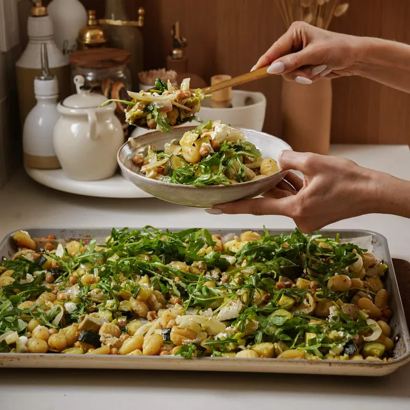 Healthy Blue Zone Baked Gnocchi