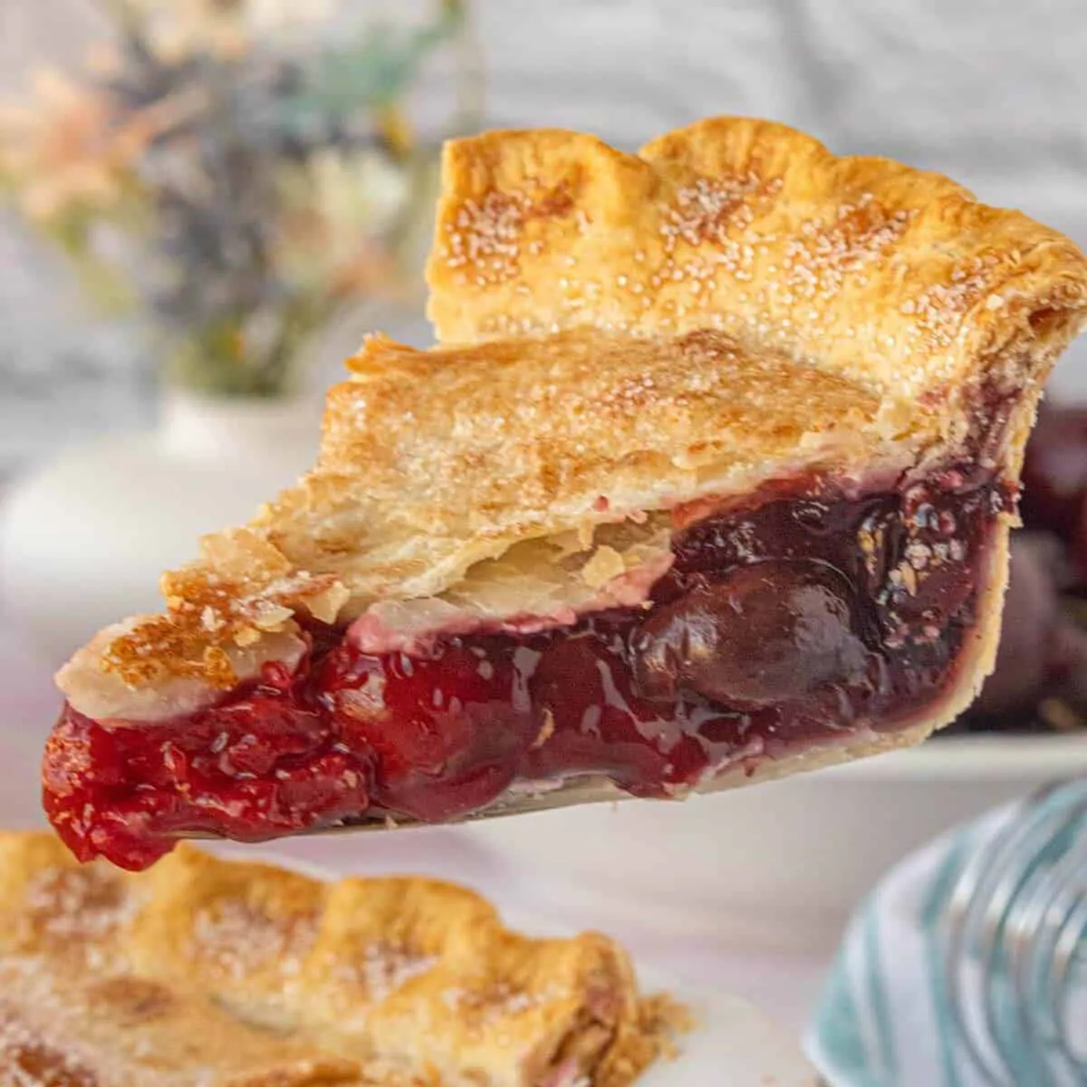 Cherry Pie with Canned Cherries