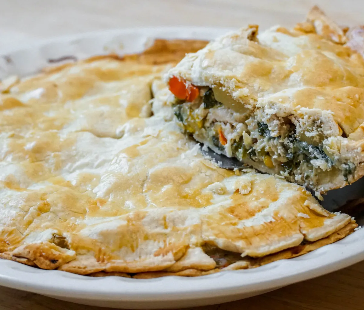 Easy Chicken Pot Pie For Meal Prep (Or Your Holiday Party)