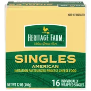 Heritage Farms American Cheese Slices