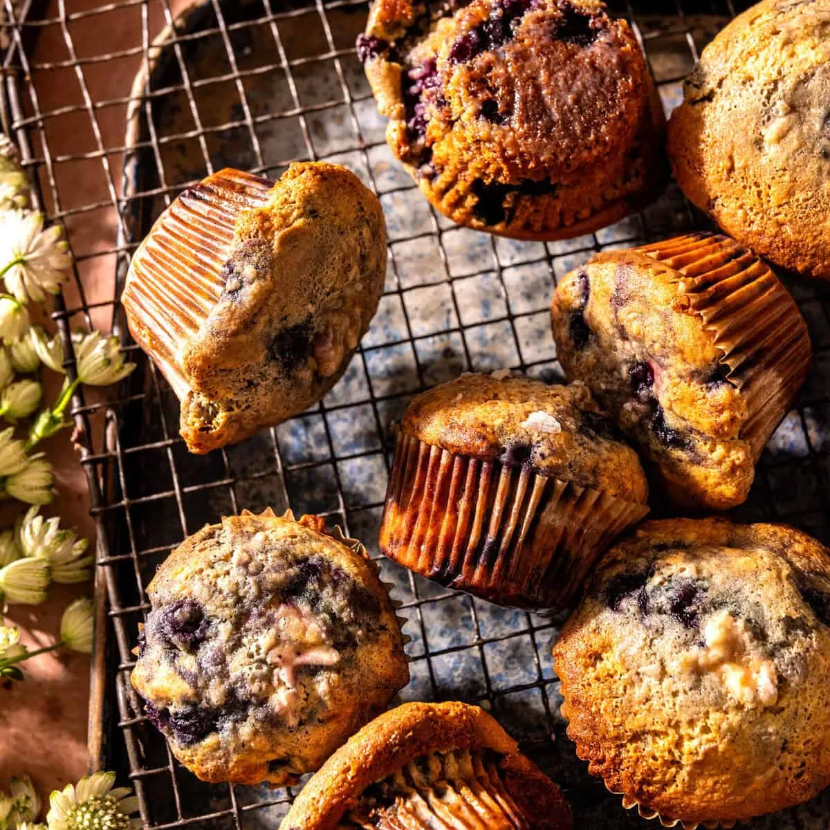 Better Than the Box Moist Blueberry Muffins