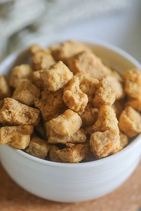 Easy Crispy Tofu (Air Fryer Recipe!)