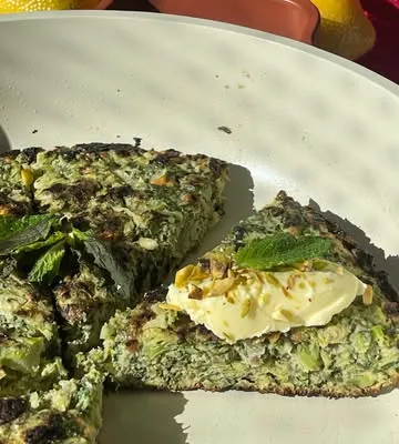 Recipe 'Kuku Sabzi'