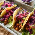15 Minute BBQ Chickpea Tacos