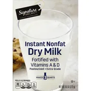 SIGNATURE SELECTS Dry Milk, Nonfat, Instant
