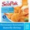 SeaPak Parmesan Encrusted Jumbo Butterfly Shrimp with Sauce