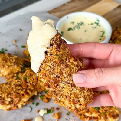 Recipe 'Crispy Baked Honey Mustard Chicken Tenders'