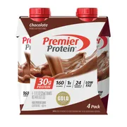 Premier Protein High Protein Shake, Chocolate, 4 Pack