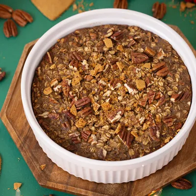 Recipe 'Gingerbread Oatmeal Bake'
