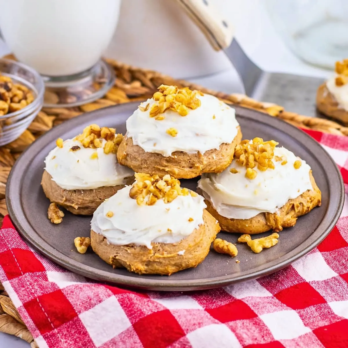 Carrot Cake Mix Cookies