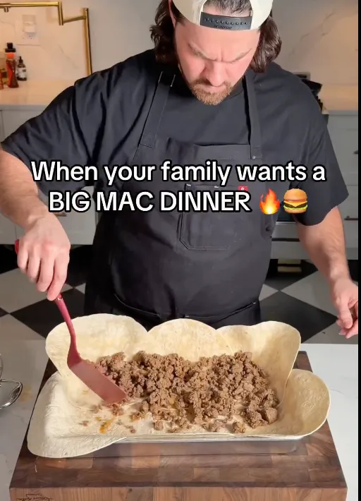 One-Sheet Big Mac Quesadilla