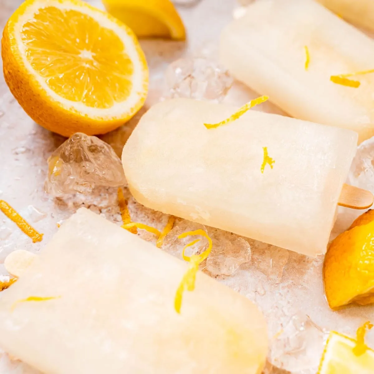 Lemonade Popsicles